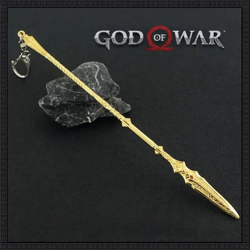 God of War Leviathan Ax Kratos Blades of Chaos Metal cool  Model Ghost of Spart Toy Katana Weapons Samurai Sword collections