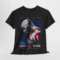 God of War Shirt, Kratos T-shirt, Spartan Ghost Men's and Women's Shirt Summer Pure Cotton Comfortable Loose Short Sleeved Shirt