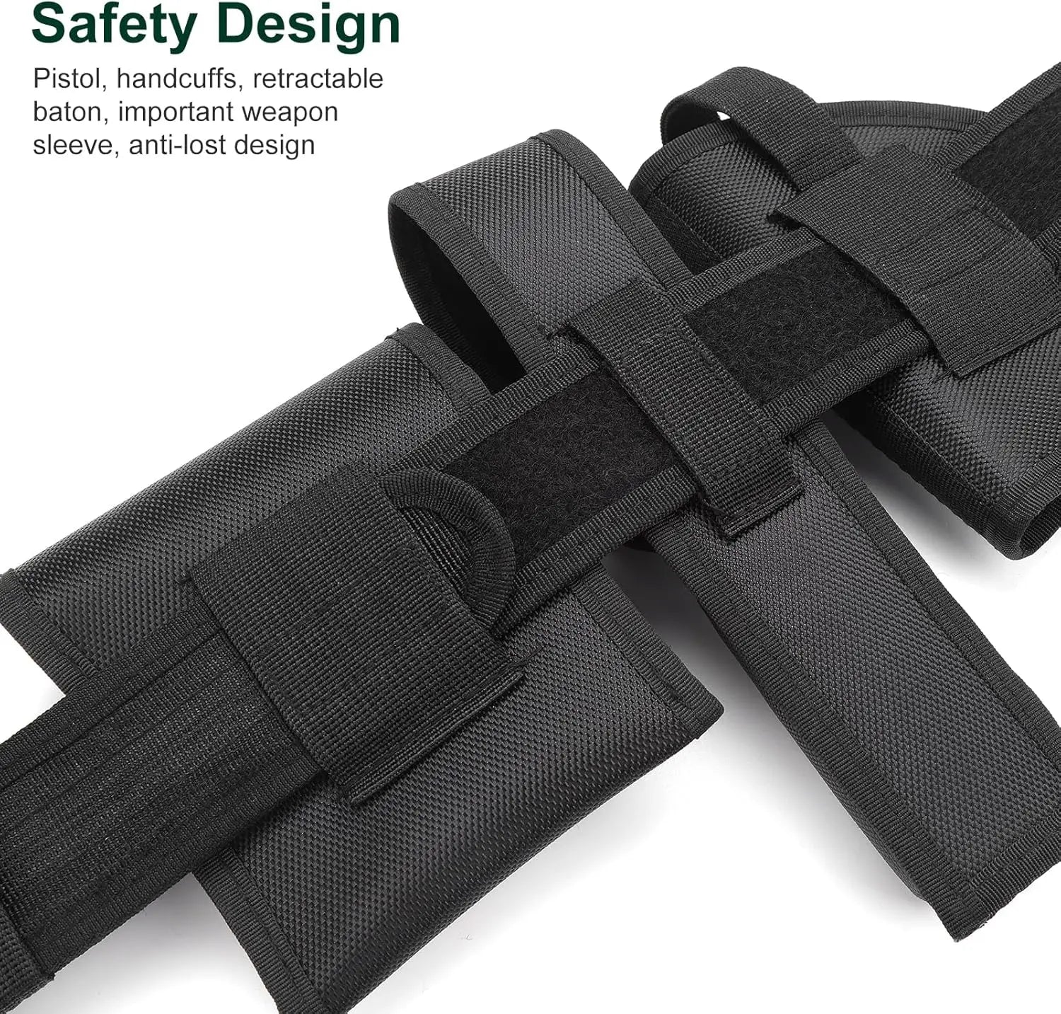 Police Security Duty Belts Correctional Officers Ultility Cop Costume Belt Law Enforcement for Women Men Hunting