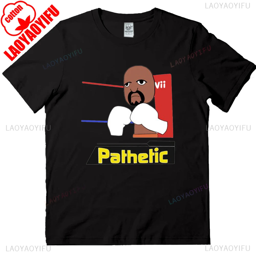 Mii Need A Blunt Retro Shirt Inappropriate Tees Dank Meme Shirt Funny Meme Clothes Round Neck Short-sleeve Simple Style