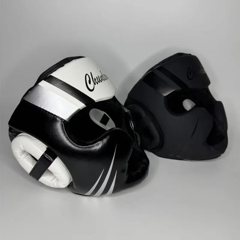 Professional MMA Boxing Training Helmet Thick Sponge Padded Liner Muay Thai Training Head Guard Boxing Training Protective Gear