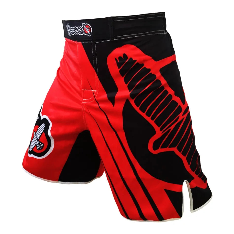 MMA black dragon Eagle subtitles sports breathable boxing training mma short kickboxing bixong shorts short muay thai boxeo mma