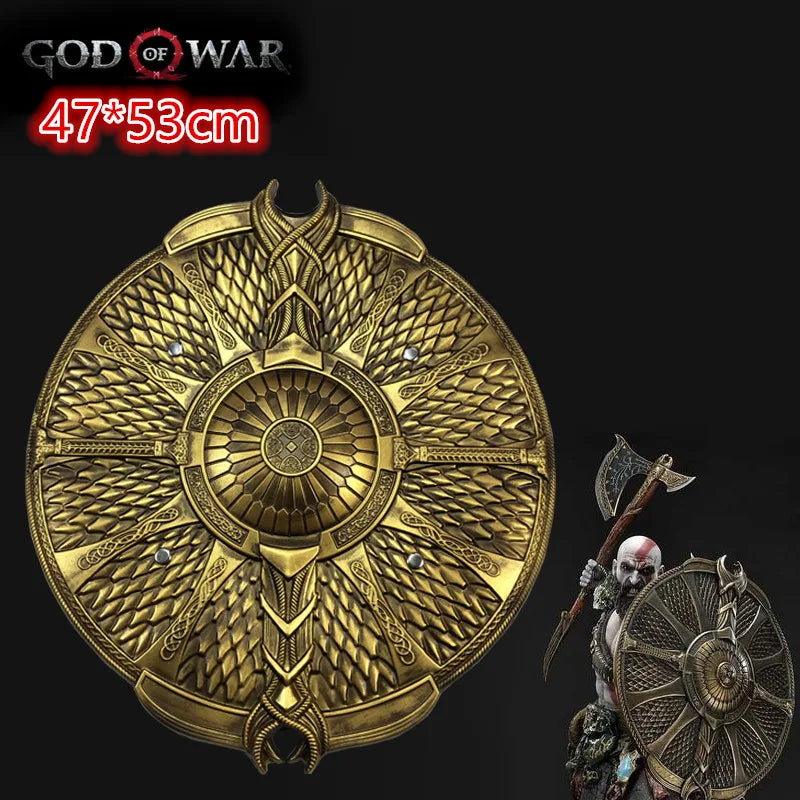 God Of War 4 Guardian Shield 1:1 Vocation Defender Shield Cosplay Hammer Thor's Leviathan arms Ghost Chaos Blade