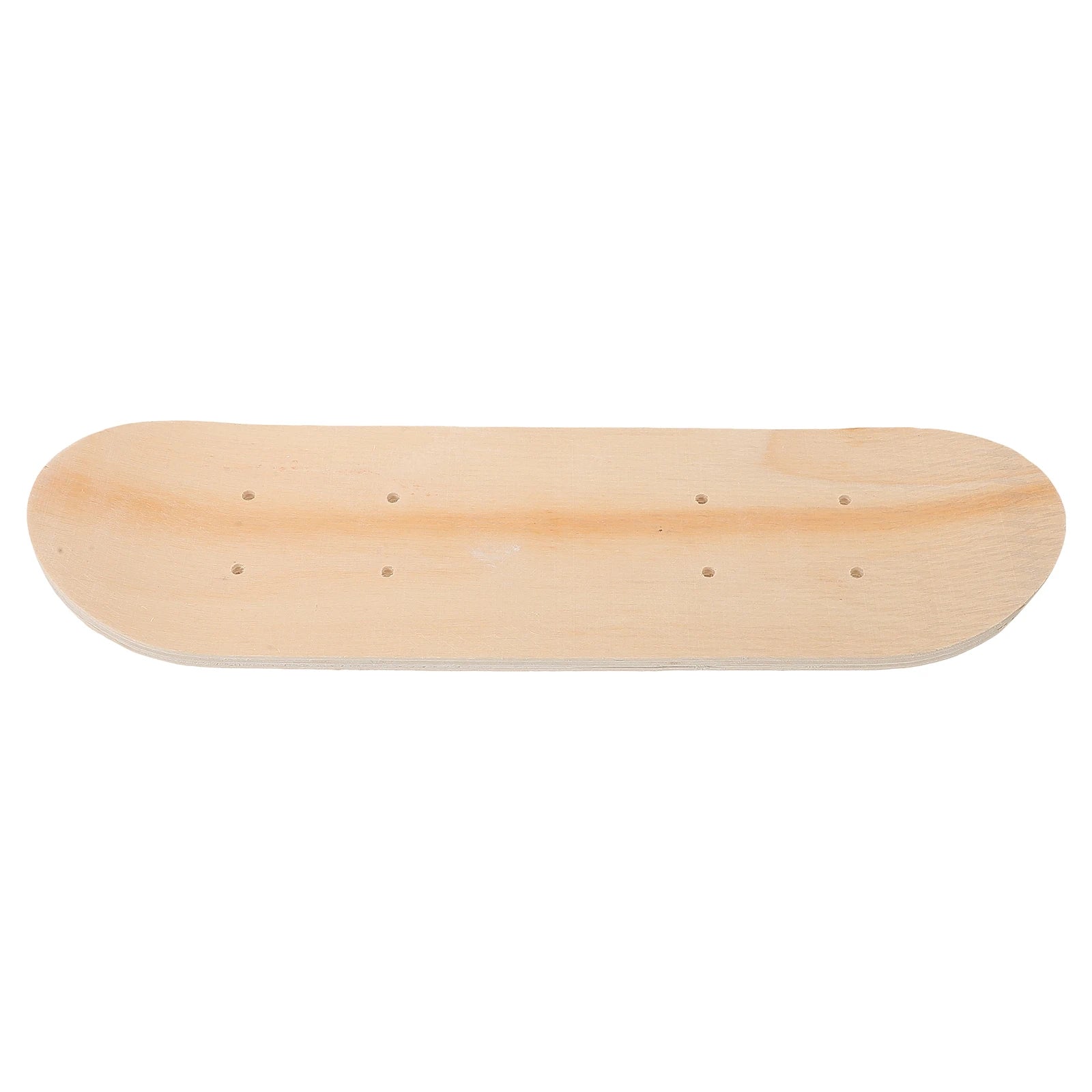 Blank Wood Skateboard Deck DIY Unpainted Board for Teens Adults Custom Design Strong and Sturdy Riding Experience for Families