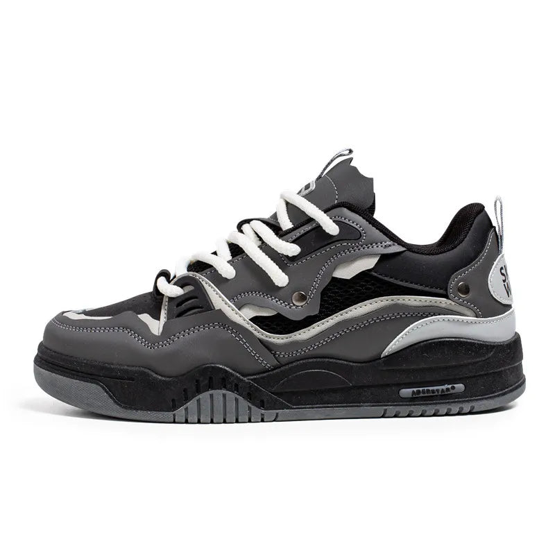 Trendy Skateboard Sneakers Men Original Skate Shoes Fashion Colorful Designer Sneakers Hip Hop Platform Men's Skateboard Shoes