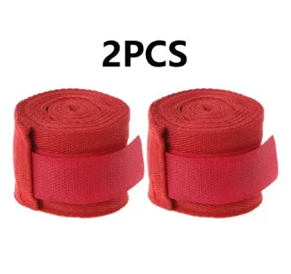 2PCS 1.5/2/3/5M Boxing Training Bandages Cotton Sports Bandages Sanda Kick Boxing Mma Hand Gloves Wraps Belt Boxing Sports Strap
