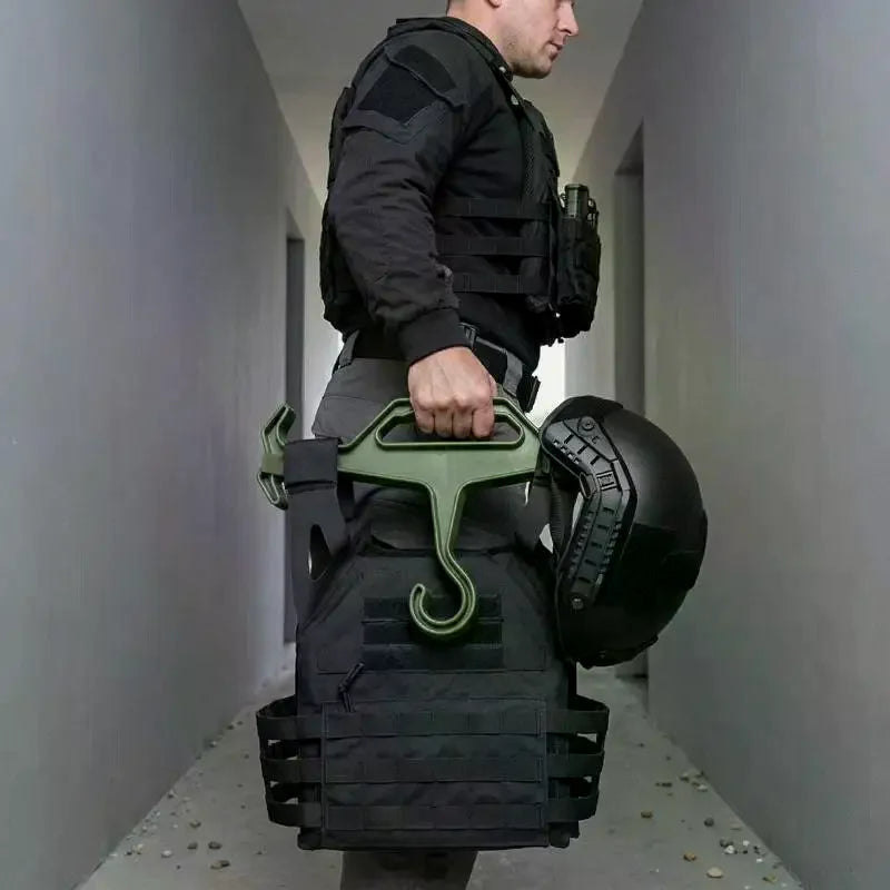 Heavy Duty Hanger Hunting Tactical Vest Hanger Diving Suits Paintball Airsoft Equipment Display Rack