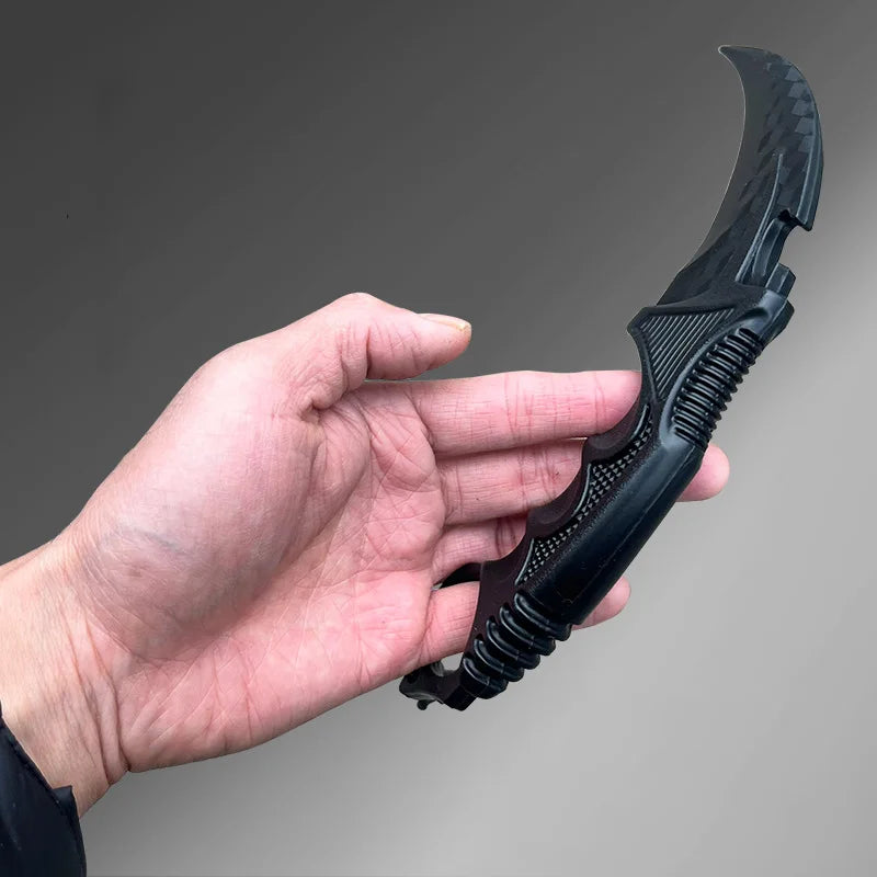 23cm Claw Knives Game Toy Sword Model Toy Prop Solid Eagle Claw Knife Safe Unedged Melee Sword Outdoor Gifts for Friends