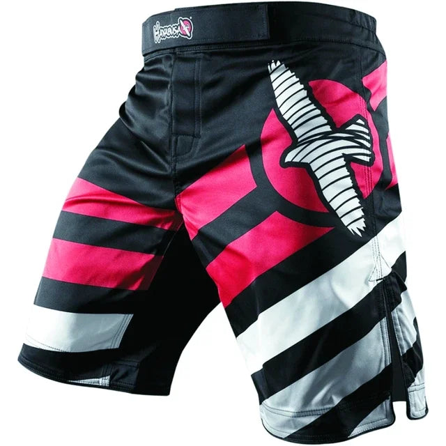 MMA black dragon Eagle subtitles sports breathable boxing training mma short kickboxing bixong shorts short muay thai boxeo mma