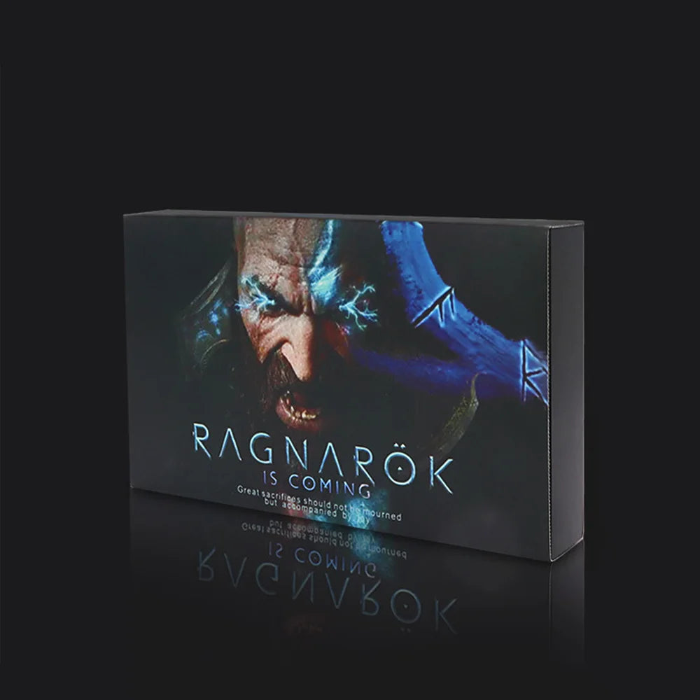 6PCS Kratos Blade of Chaos with Leviathan Gift Box Set God of War: Ragnarok Game Peripherals Double Blade Weapon Katana Models