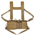 Tactical Vest CS Match Wargame Military Gear Pack Outdoor Camping Nylon Chest Rig Vest Fit Airsoft Hunting Apparel Accessories