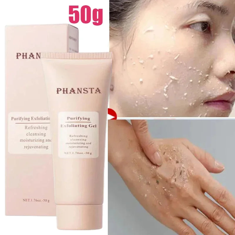 Revitalize Skin Fruit Acid Peeling Gel Facial Cleansing Exfoliating Peeling Scrub Deep Clean Acne Blackhead Remove Face Cleanser