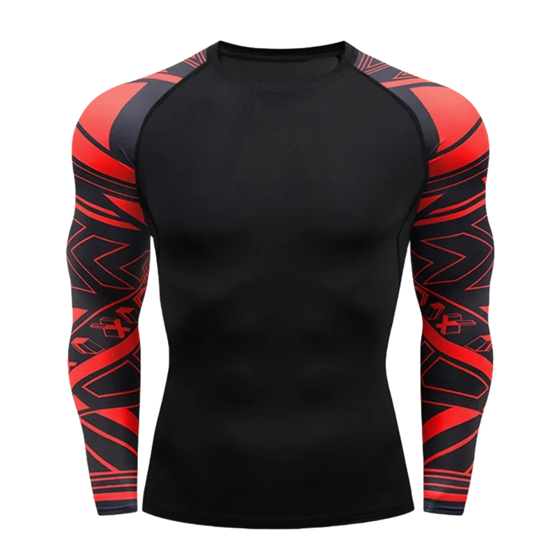 MMA T-shirt Men's Rashguard Long Sleeve Muay Thai T-shirts Gi BJJ Jiu Jitsu MMA Compression Shirt Fitness Gym Boxing Jerseys