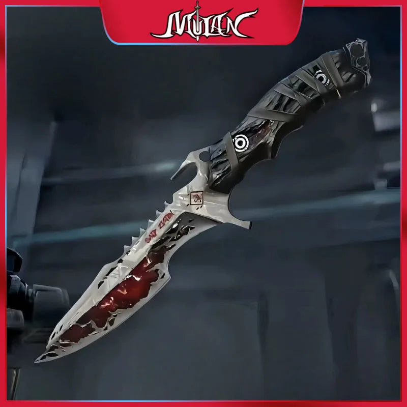 22 CM Delta Force Chinese Game Peripherals Executioner Knife Weapons Model Collectible Desk Ornaments Creative Gifts Boy Toy