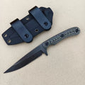 Ergonomic Design Festival Preferred Gift Outdoor Portable Handmade Straight Knife with Sheath Lightweight Camping Cooking Knives
