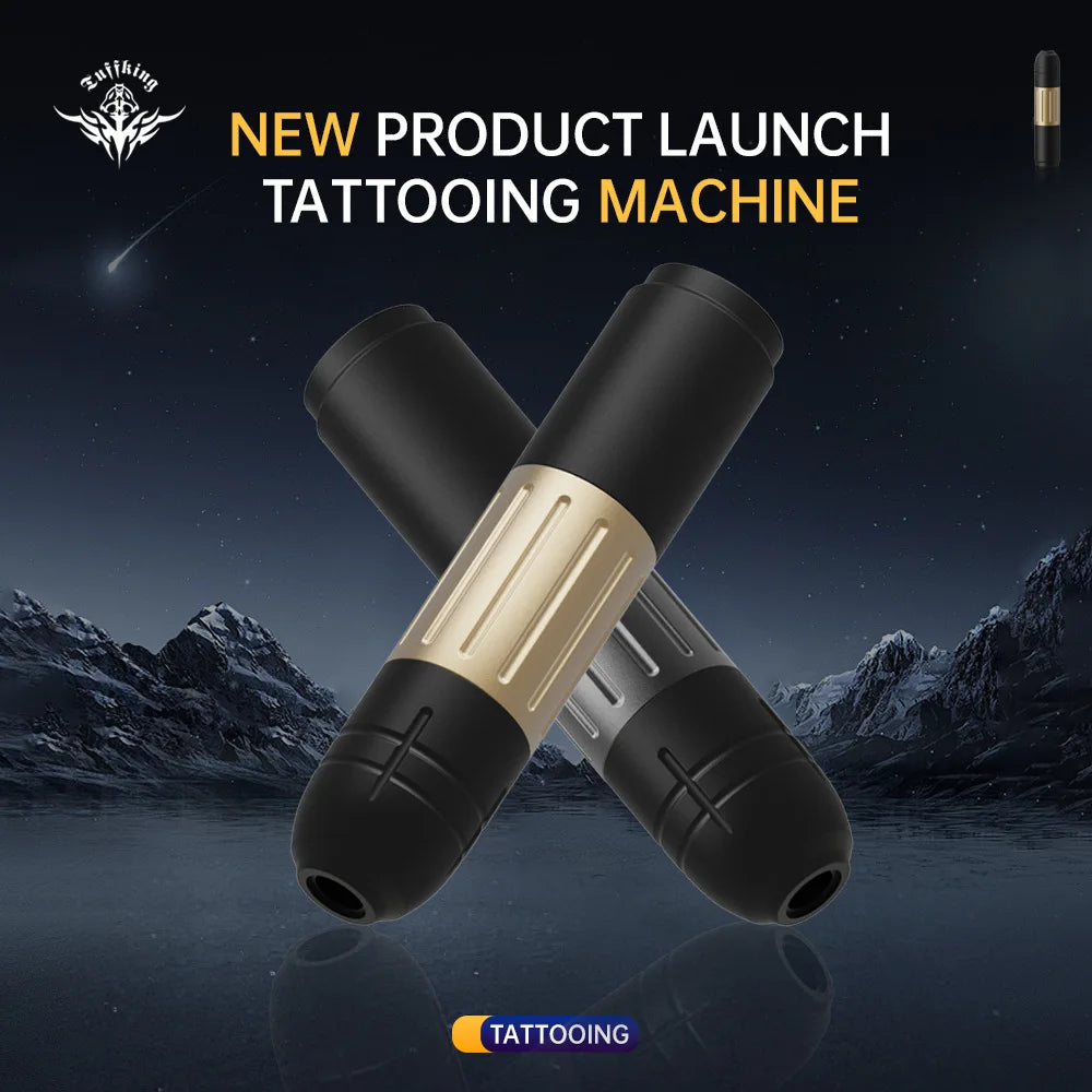 Tattoo machine, complete set of tattoo tools, all-in-one machine, pen type motor, tattoo pen, cutting line, fogging equipment