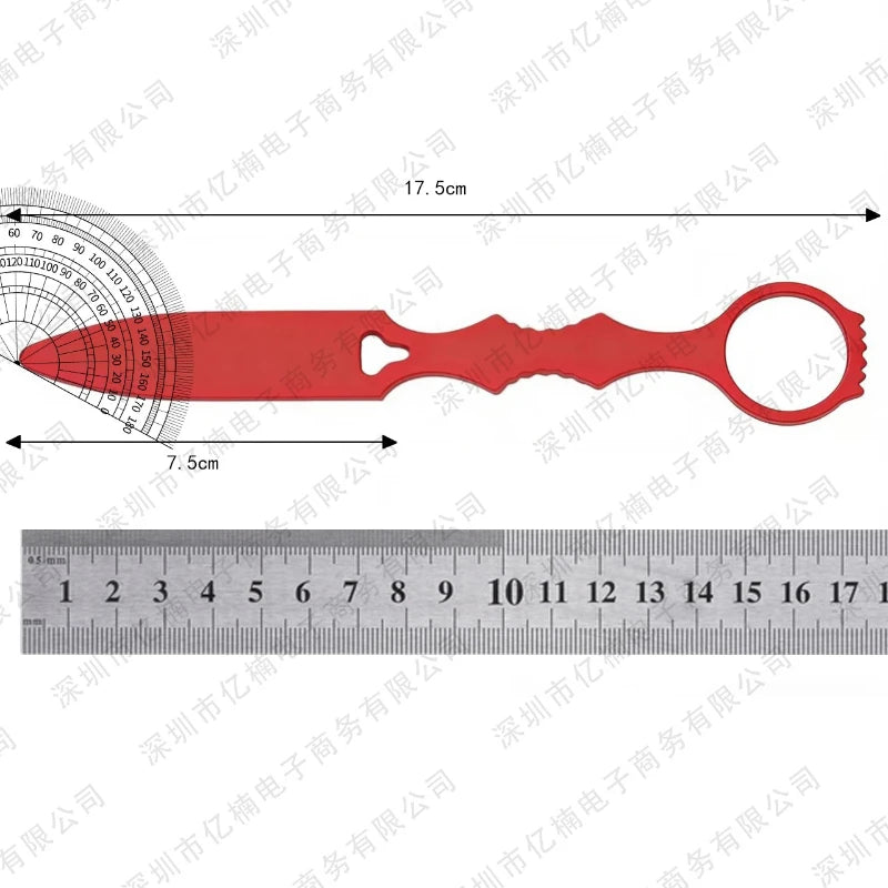 2026 model outdoor unsharpened small straight knife, easy to carry EDC440 blade training knife, training sheath