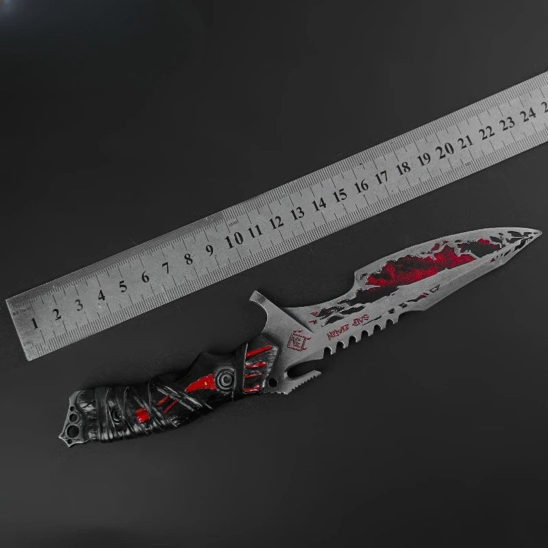 22 CM Delta Force Chinese Game Peripherals Executioner Knife Weapons Model Collectible Desk Ornaments Creative Gifts Boy Toy