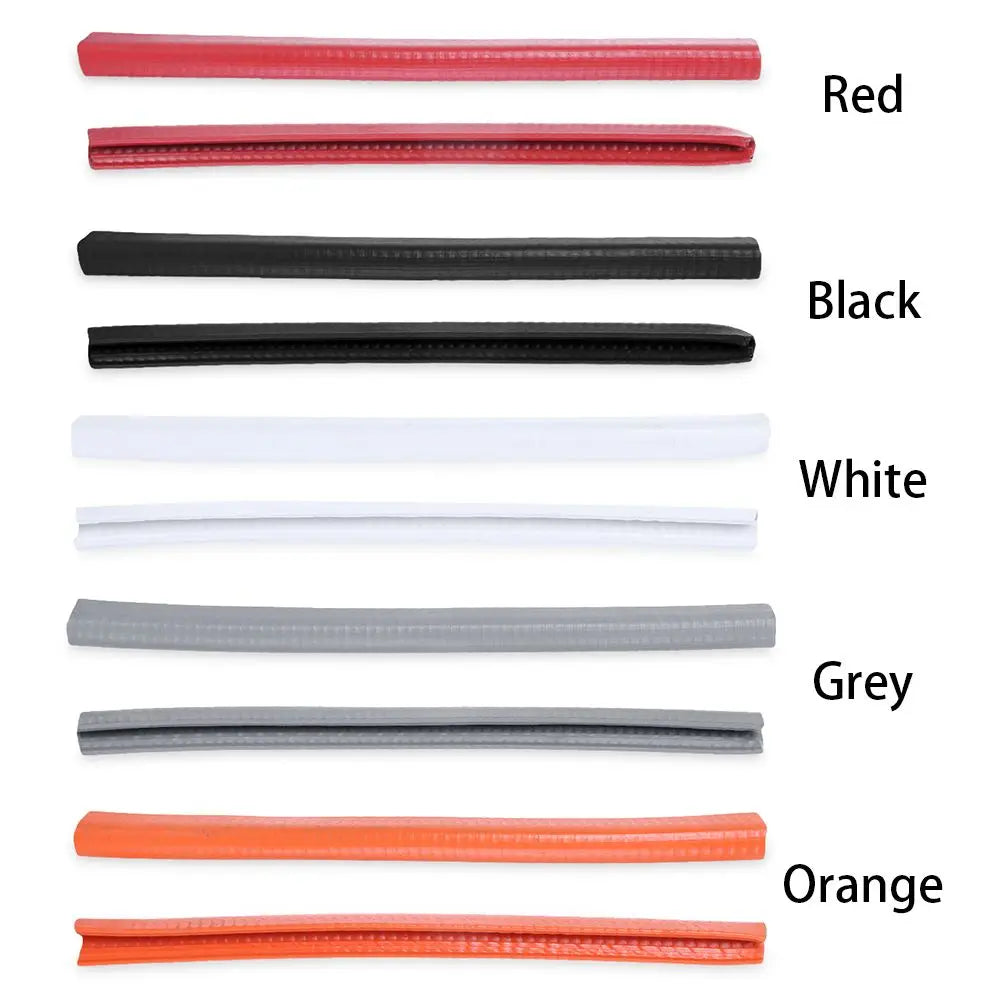 Skateboard Deck Guards Protector U Channel Design Rubber and Steel Fashion Bumpers Bump Longboard Dance Board Crash Rubber Strip