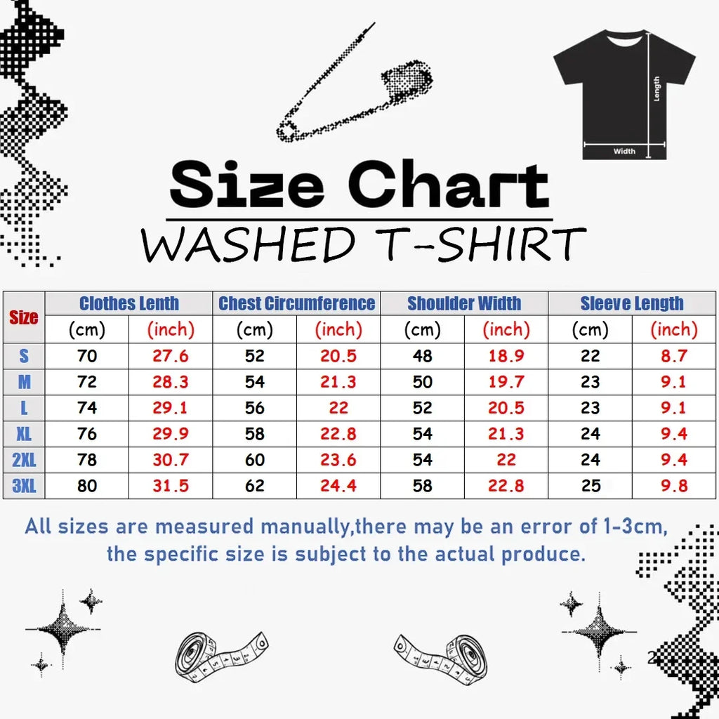 God of War Washed T-shirt 2026 New Model personality Clothes shirt Year round clothing Retro Fashion Vintage Loose high quality