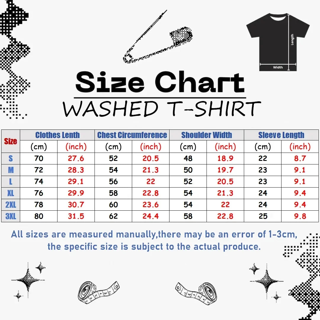 God of War Washed T-shirt 2026 New Model personality Clothes shirt Year round clothing Retro Fashion Vintage Loose high quality