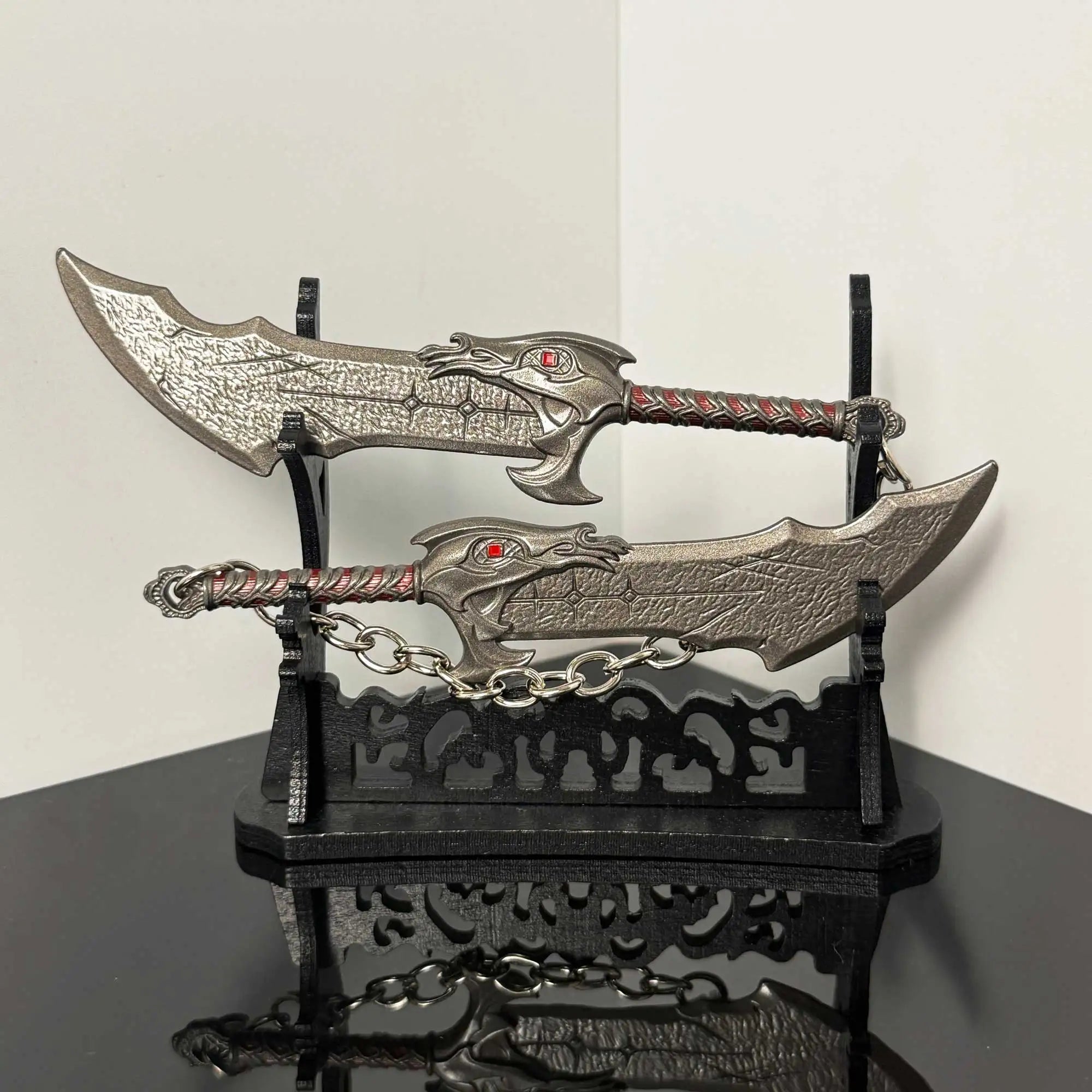 Kratos Weaponry Collectible Game Replica Ornaments Chaos Blade Alloy Craft Model Copslay Prop Two-handed Sword Safety Toys Knife