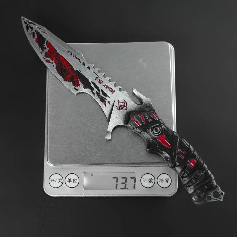 22 CM Delta Force Chinese Game Peripherals Executioner Knife Weapons Model Collectible Desk Ornaments Creative Gifts Boy Toy