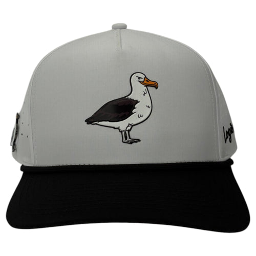 Albatross Golf Hat | Snapback Cap | Built-in Magnetic Ball Marker Holder + Marker Included | Adjustable | Bird - STAND OUT FLEXSARAH