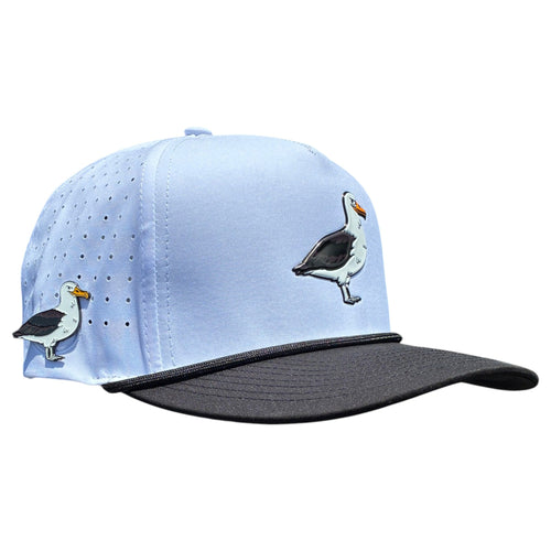 Albatross Golf Hat | Snapback Cap | Built-in Magnetic Ball Marker Holder + Marker Included | Adjustable | Bird - STAND OUT FLEXSARAH