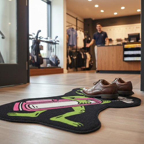 Alien Caddy | Golf Shop Mat | Cart Accessory - STAND OUT FLEXSARAH