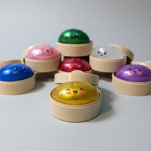 (All Glitter) Squishy Bun Mystery Dumplings - STAND OUT FLEXSARAH