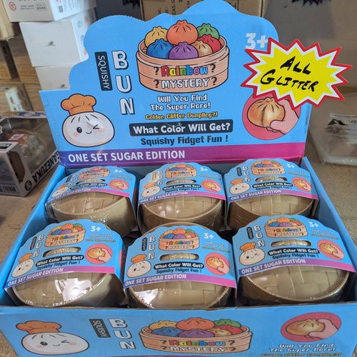 (All Glitter) Squishy Bun Mystery Dumplings - STAND OUT FLEXSARAH