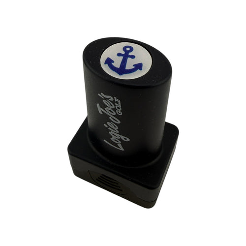 Anchor Stamp | Quick-Dry Ink Stamper | Easy Ball Identification | Fun Golf Gift - STAND OUT FLEXSARAH