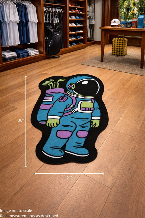 Astronaut Walker | Golf Shop Mat | Cart Accessory - STAND OUT FLEXSARAH