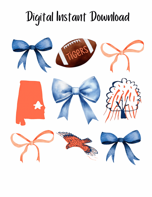 Auburn Bow Digital Download - STAND OUT FLEXSARAH