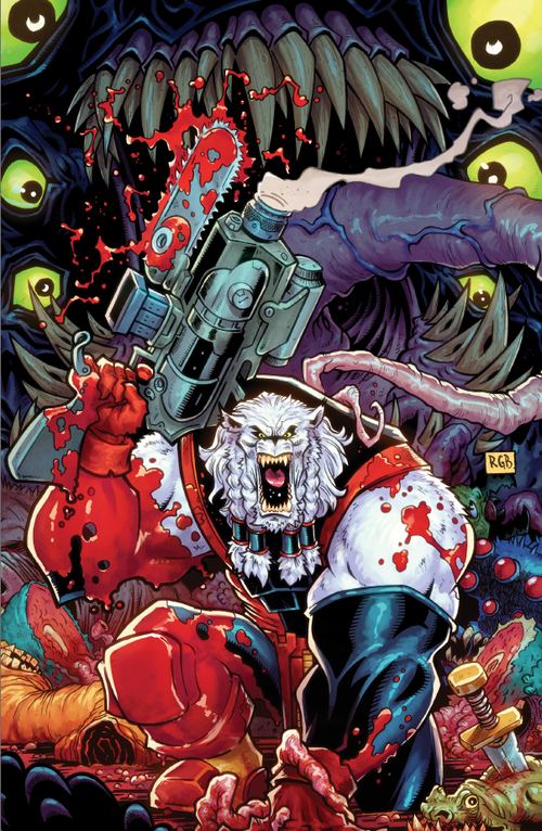 BATTLE BEAST 6 Ryan G. Browne SPOT FOIL Variant EXCLUSIVE - STAND OUT FLEXSARAH