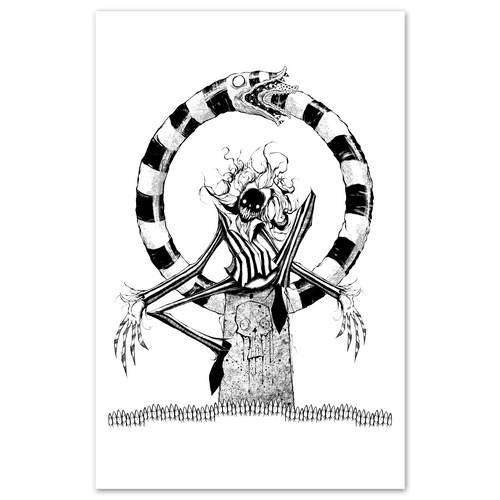 Beetlejuice Print - STAND OUT FLEXSARAH