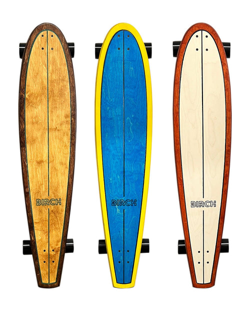 BIRCH 48" Classic Cruiser: Classic Retro Longboard Skateboard - STAND OUT FLEXSARAH