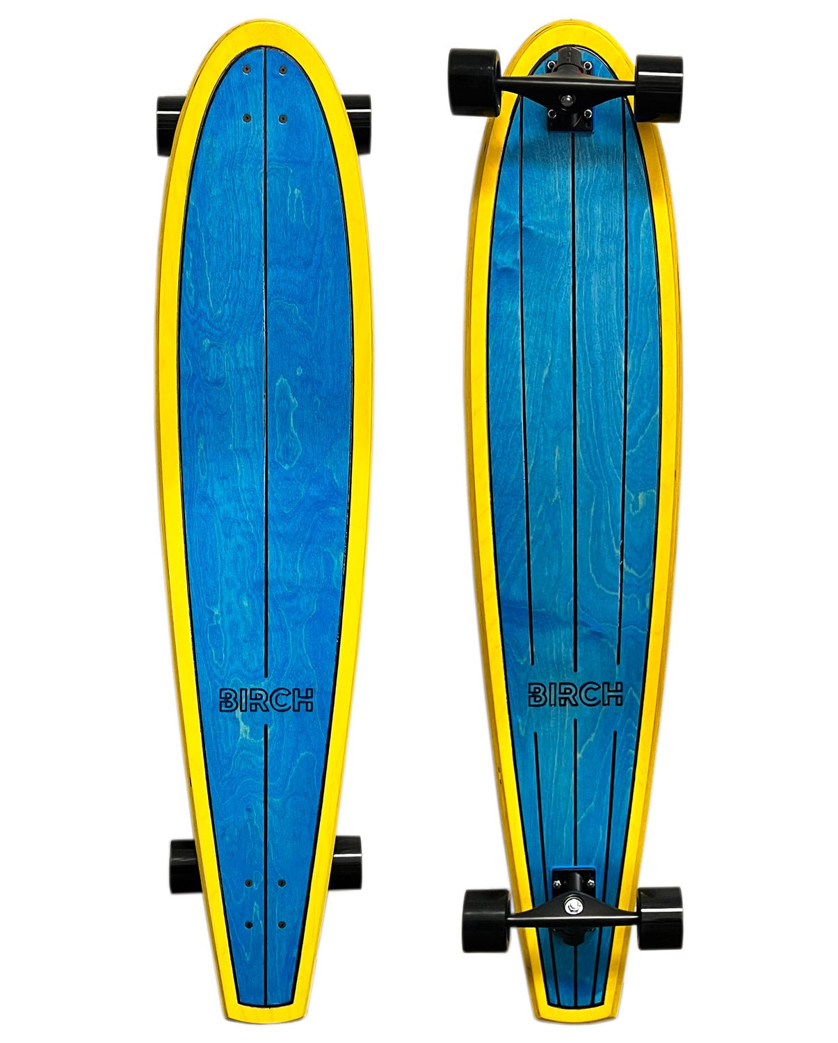 BIRCH 48" Classic Cruiser: Classic Retro Longboard Skateboard - STAND OUT FLEXSARAH
