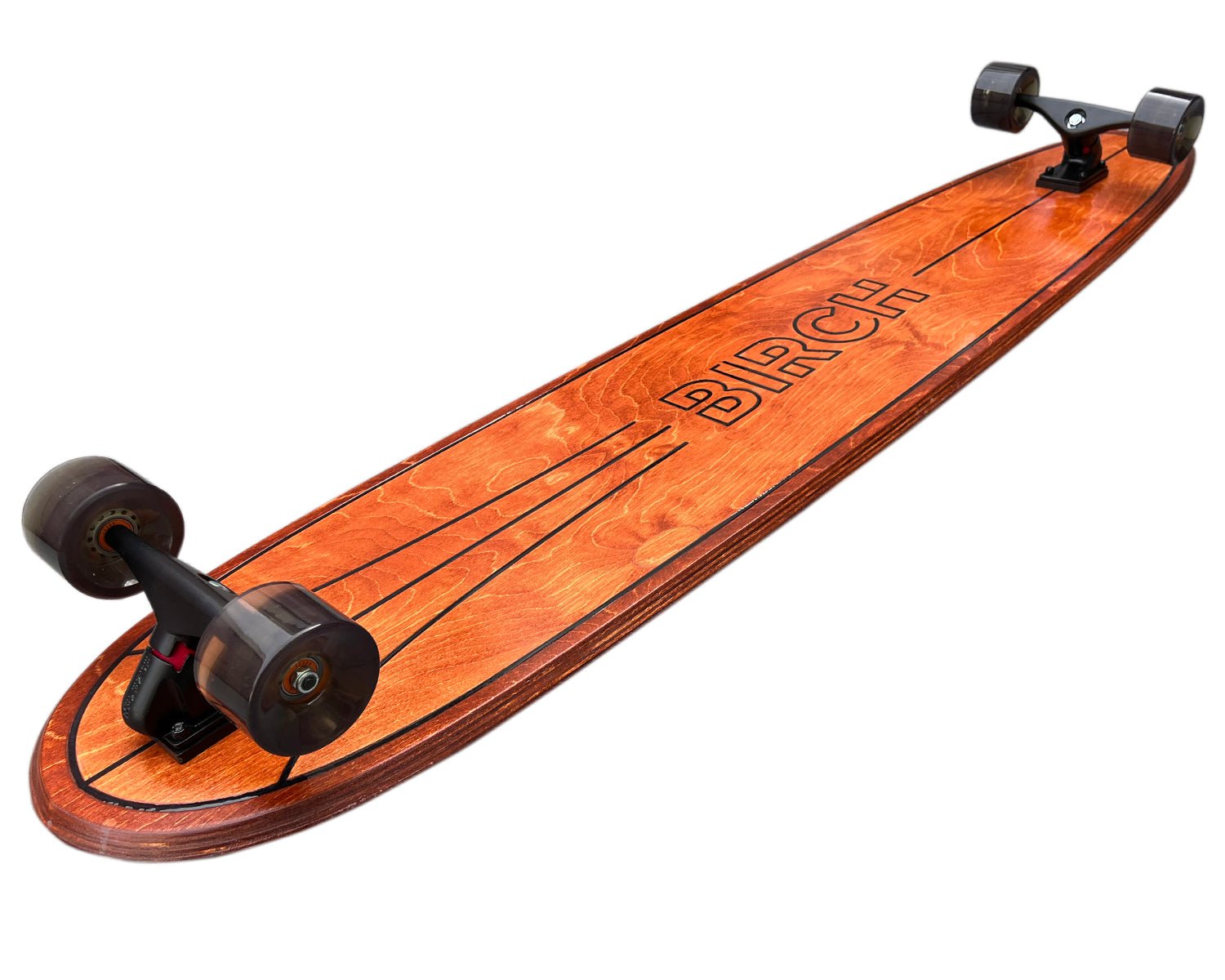 BIRCH 60" LOG Longboard Cruiser Skateboard - Complete Setup or Deck Only - STAND OUT FLEXSARAH