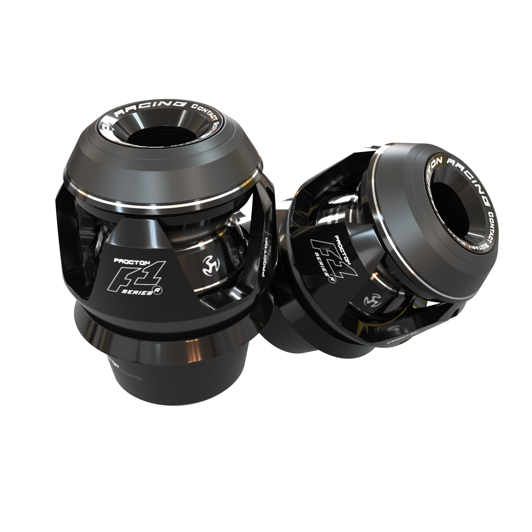 BMW - S1000 R (2017-2020) - Procton Racing Rotational Impact System – Frame Sliders F1