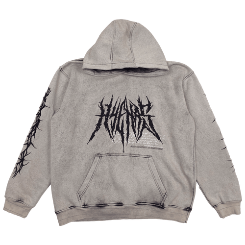 Bleached Fang Pullover Hoodie - STAND OUT FLEXSARAH