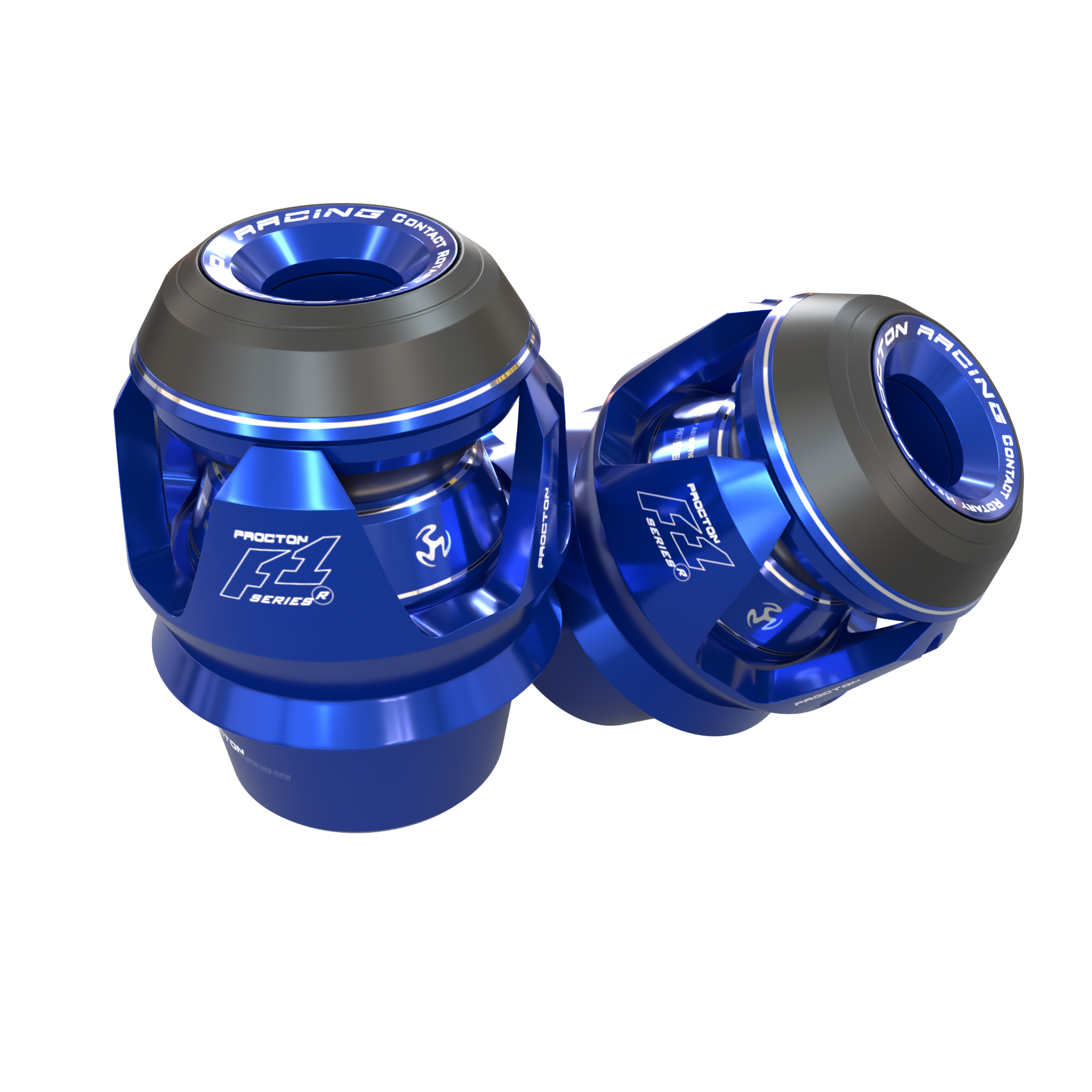 Honda - CB 600 F Hornet (2008-2014) - Procton Racing Rotational Impact System – Frame Sliders F1