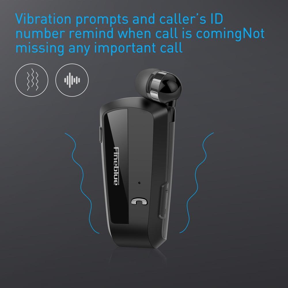 Business Black Wireless Bluetooth Collar Clip Headset Sport Driver Vibration Earphone Clip Bluetooth MP3 Player Sports Headphones Wireless Wearable Music Player For Running Gym - STAND OUT FLEXSARAH