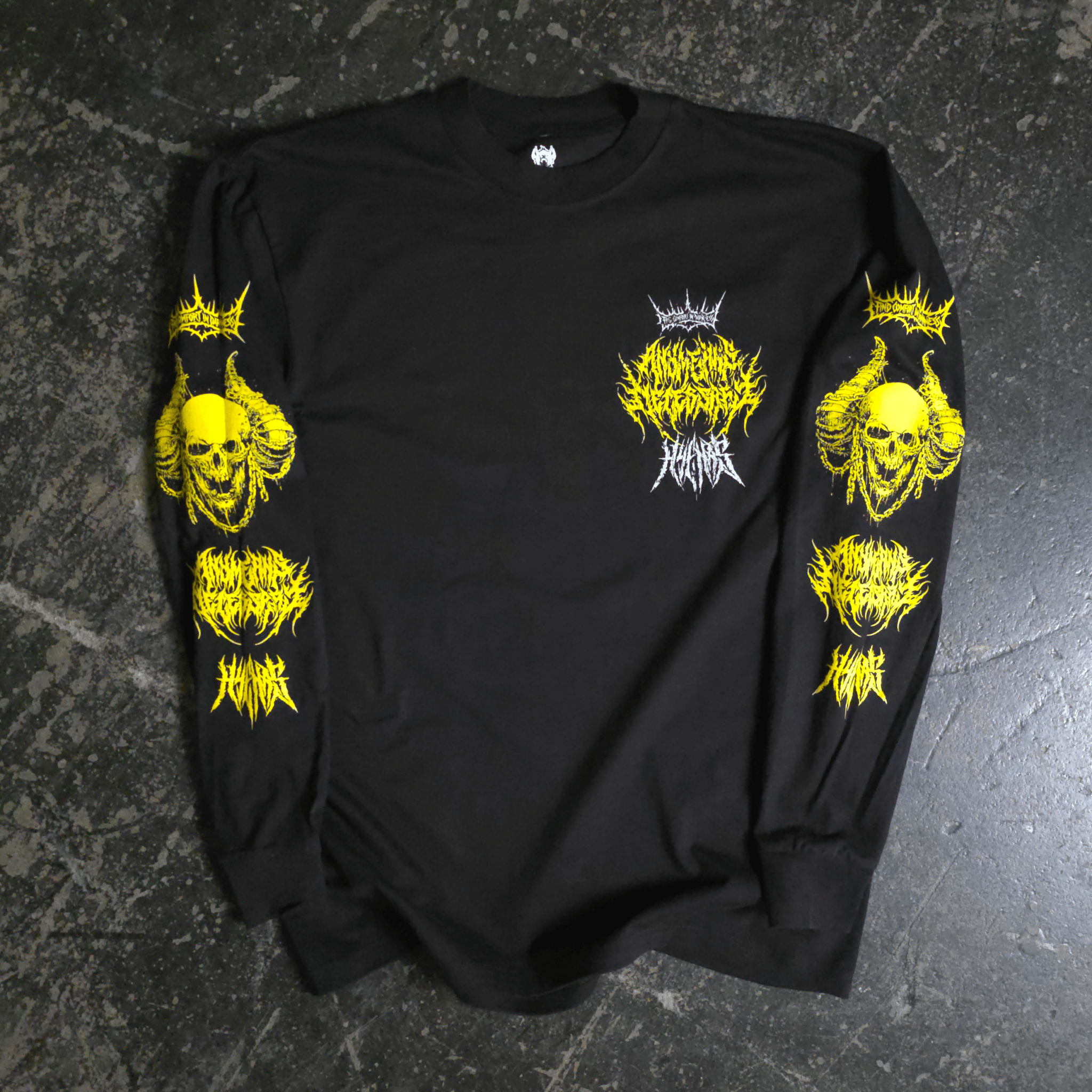 Chains Long Sleeve T-Shirt Black - STAND OUT FLEXSARAH