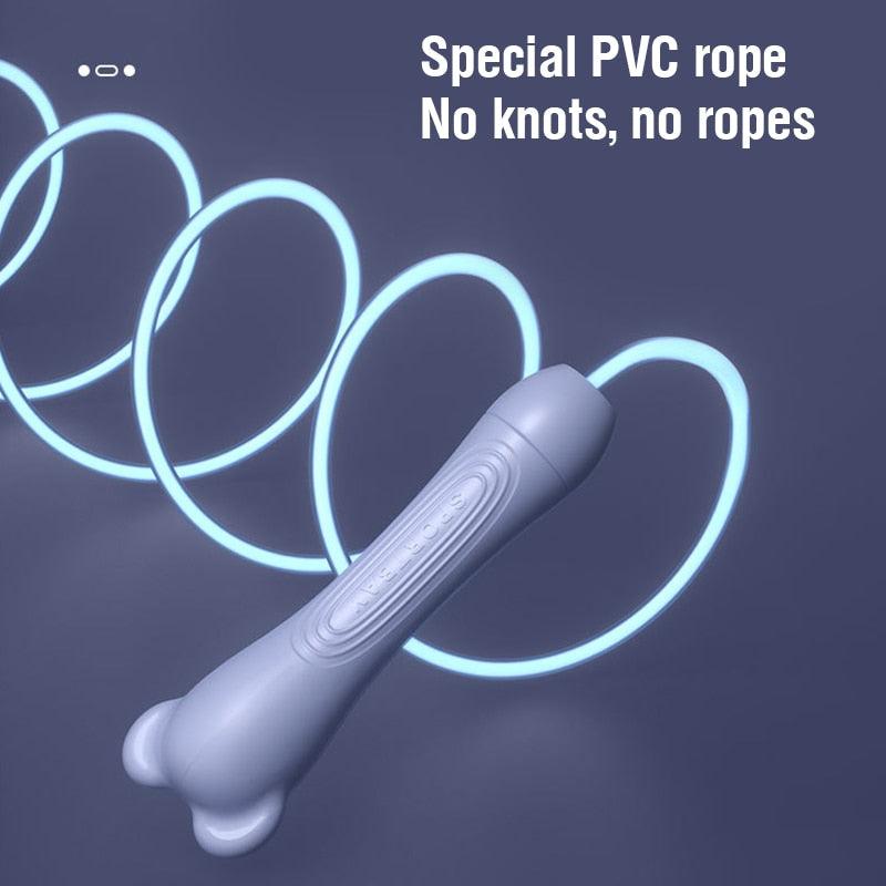 Children Jump Ropes Adjustable Night Glowing Skipping Rope LED Light Up Adult Kids Jump Skipping Rope Fitness Cordless Jump Rope For Kids Glowing Jump Rope Adjustable Skipping Rope Fitness Exercise Jump Ropes For Home Workout - STAND OUT FLEXSARAH