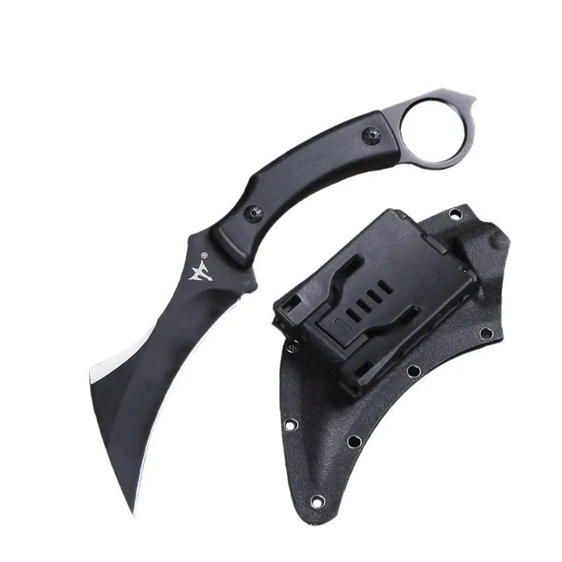 Claw Knife D2 Blade G10 Handles Paw Knife EDC Tools Camping Everyday Carry Portable Knives, Outooor Wilderness survival Knives - STAND OUT FLEXSARAH