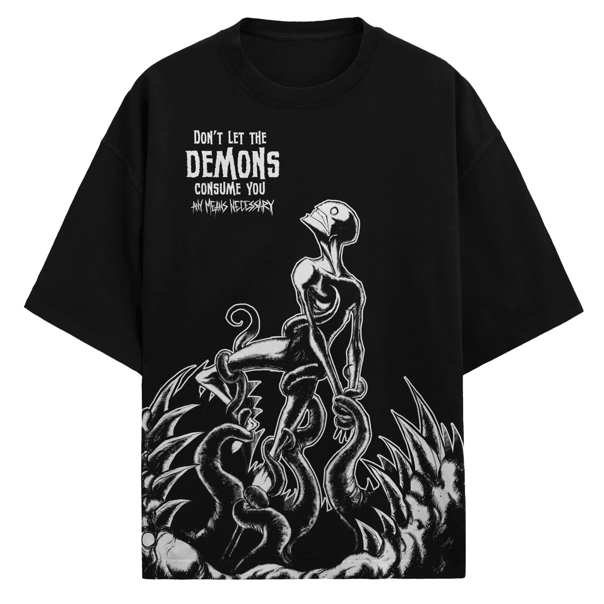 Consumed T-Shirt Black - STAND OUT FLEXSARAH