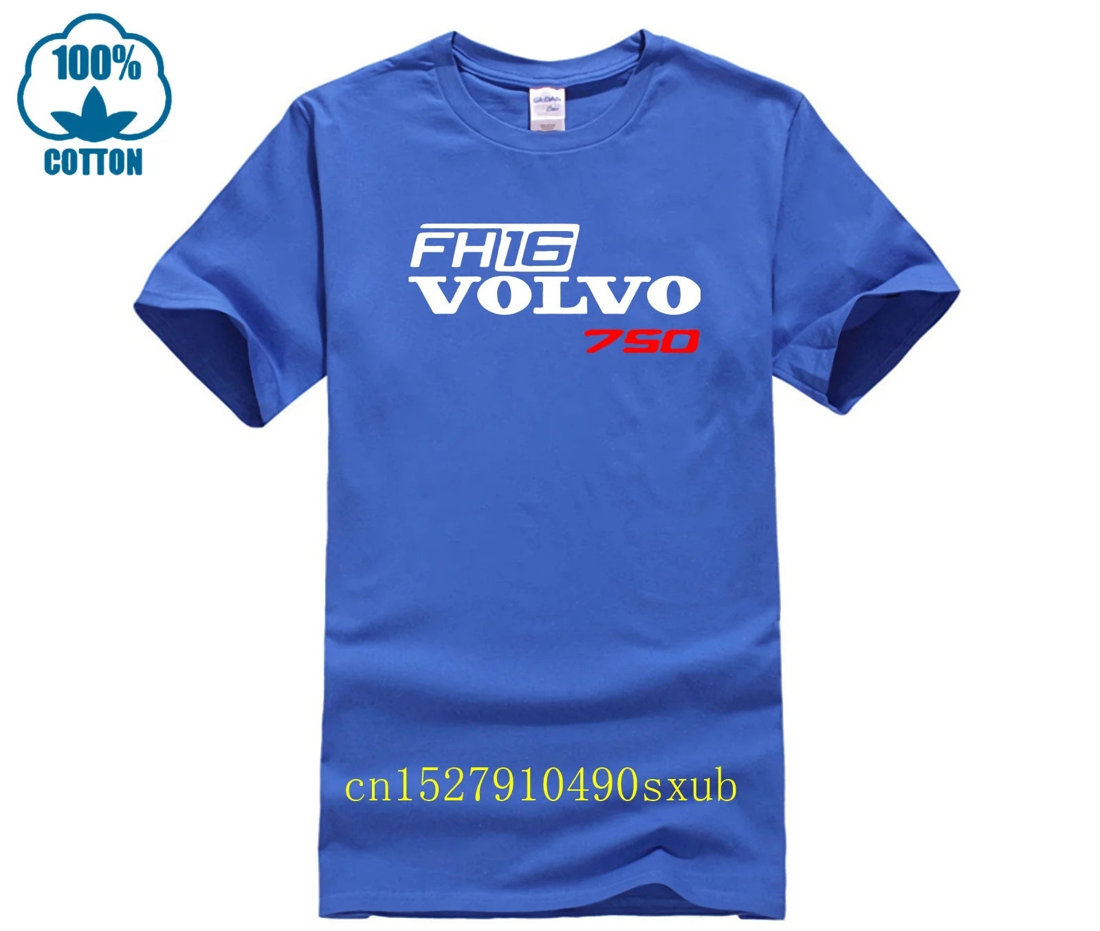 Cotton fashion 2025 trend T-shirt Vol vo F h 16 Trucker Man Truck T Shirts Men's Tall T-Shirt - STAND OUT FLEXSARAH