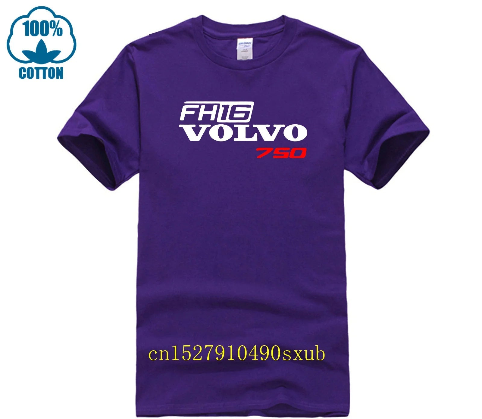 Cotton fashion 2025 trend T-shirt Vol vo F h 16 Trucker Man Truck T Shirts Men's Tall T-Shirt - STAND OUT FLEXSARAH